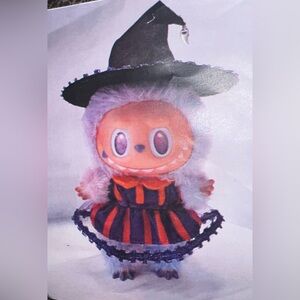 🧙‍♀️ Witchy Costume Outfit for Labubu Mini Doll Playtime Kids Toys Whimsigoth 🦇